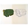 Image 2 : Protection Cel Drawing Herculoids Animation Original