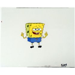 Smile Swim Animation Art Cel SpongeBob Snap Original