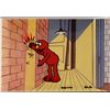 Image 1 : Knock Knock Original Animation Elmo Cel Background Art