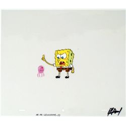 Cel Rule Breaker Original Animation Art Spongebob