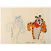 Image 2 : Tony the Tiger Drawing Animation Sucker Original Cel
