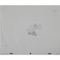 Cocoa Puffs Pencil Drawing Sonny the Cuckoo Bird Blue