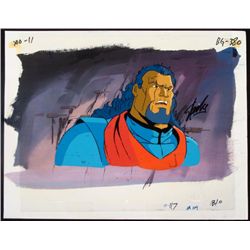 Stan Lee X-Men Animation Original Signed Cel Bishop