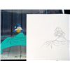 Image 2 : Drawing Misplaced Original Animation Donald Duck Cel