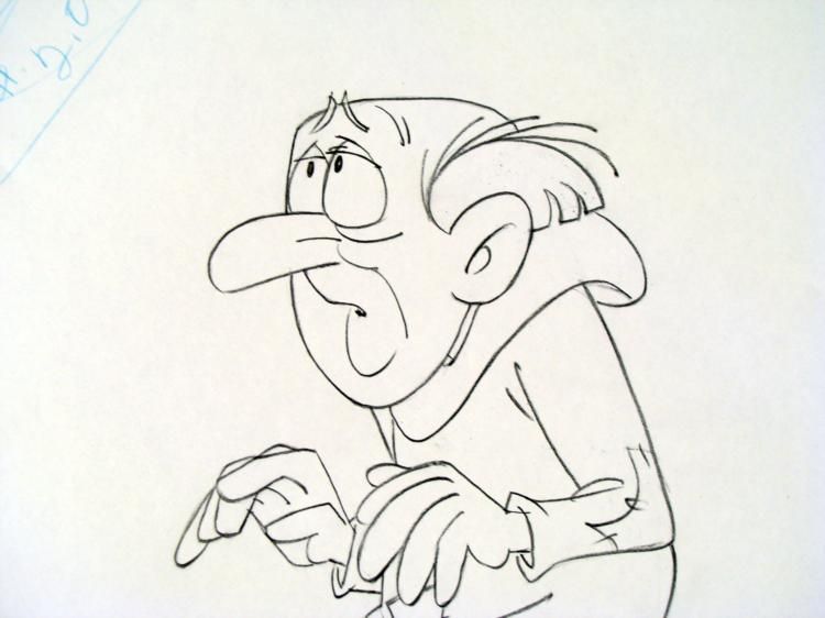 The Smurfs Drawing Original Mercy Animation Gargamel