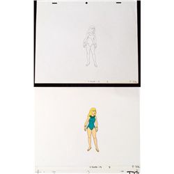 Original Drawing Animation Captured Cel Herculoids