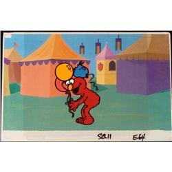 Tangled Original Balloons Animation Cel Background Elmo