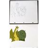 Image 1 : Drawing No Chance Animation Herculoids Cel Original