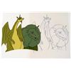 Image 2 : Drawing No Chance Animation Herculoids Cel Original