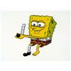 Image 2 : Animation Original Pull Shoe Off Cel SpongeBob Sock Art