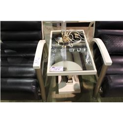 MIRROR TOP COCKTAIL TABLE