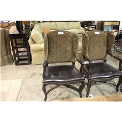 RALPH LAUREN LEOPARD SPOT SIDE CHAIR