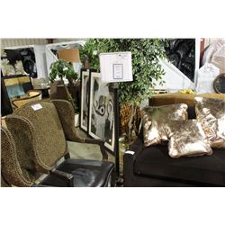 FREDERICK COOPER CRYSTAL QUATRE FLOOR LAMP