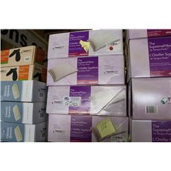 4 TEMPUR-PEDIC SUPREME PILLOWS