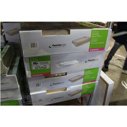 4  TEMPUR-PEDIC SWEDISH NECK PILLOWS