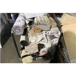 LARGE LOT OF ASSORTED AREA RUGS