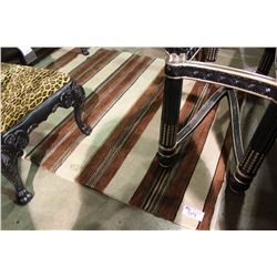 FEIZY 5'X8' IVORY RUST AREA RUG