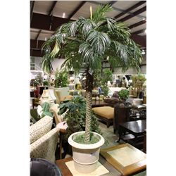 7' POTTED EVERGREEN PALM