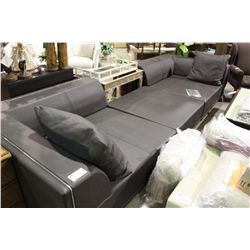 BAKER CHOCOLATE 3 PIECE LOUNGE SECTIONAL
