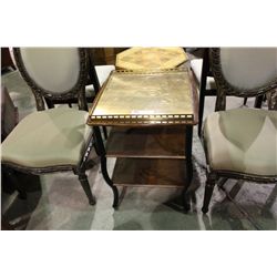 BAKER TRADITIONAL 3 TIER COCKTAIL TABLE