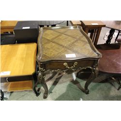 MARGE CARSON VOUVRAY SINGLE DRAWER END TABLE