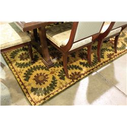 8'-8" X 6' AREA CARPET MSRP $3,720.00