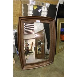 LARGE HEAVY DUTY WOODEN MIRROR