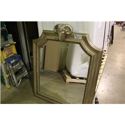 LARGE RAMS HEAD MIRROR