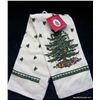 Image 3 : Kitchen Towel (Christmas Tree Pattern-Linen)