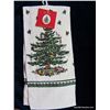 Image 1 : Kitchen Towel (Christmas Tree Pattern-Linen)