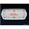 Image 4 : Believe Sandwich Tray NIB