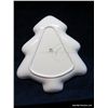 Image 6 : Christmas Tree Large Tree Shaped Dish NIB