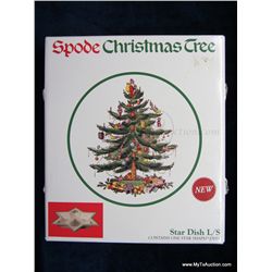 Christmas Tree Star Dish L/S NIB