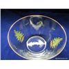 Image 2 : 9" Clear Glass Christmas Tree Salad Bowl