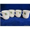 Image 3 : Cuthbertson Original Christmas Tree Dickens Embossed Coffee Mugs (set of 4)
