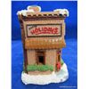 Image 8 : 3 Christmas Village Buildings & 2 People