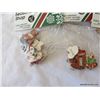 Image 2 : Mini Wooden Tree Ornaments NIP