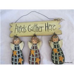 Wooden Christmas Sign