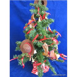 Cowboy Christmas Tree