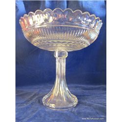 Grand Lead Crystal Centerpiece Bowl