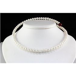 Freshwater Pearl Coil Necklace