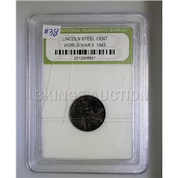 Lincoln Steel Cent INB