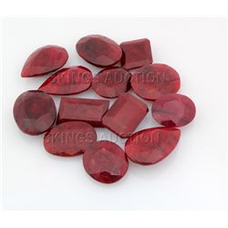 182.00ctw Ruby Mix Shape&Sizes LooseGemstone