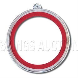 Christmas 2011 Silver Round Ornament Holder