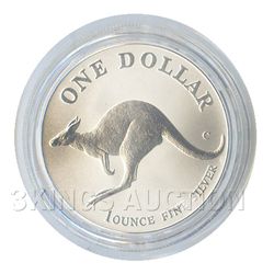 Australian Kangaroo 1 oz. Silver 1998