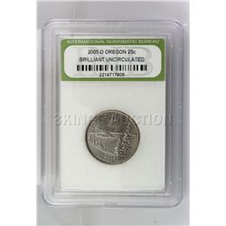 2005-D Oregon 25Cents BU! INB