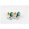 Image 2 : 2.19GRAM INDIAN HANDMADE LAKH STUD FASHION EARRING