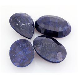 111.26ctw SapphireMixShape&SizesLooseGemstone lotof4