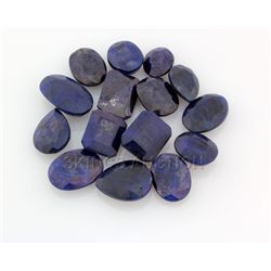 Blue Sapphire 176.27ctw MixShape&Sizes LooseGemstone
