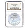 Image 1 : Certified Uncirculated Silver Eagle 2004 MS69